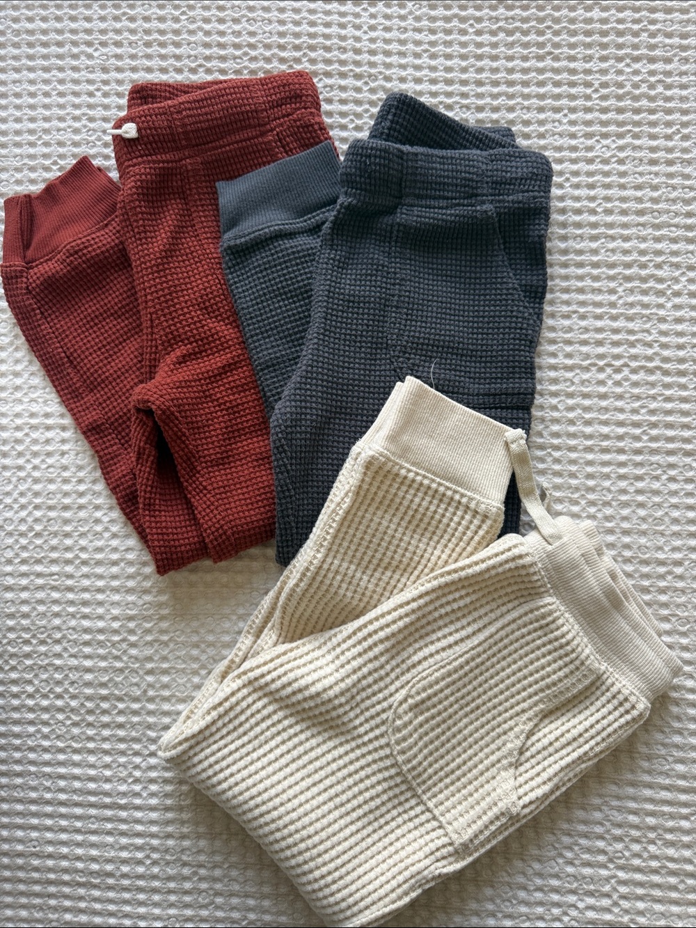 KIDS Bundle! Old Navy & Cat & Jack Kids Waffle Knit Joggers